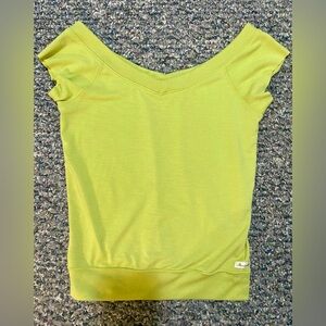 Adorable Lime Green Abercrombie & Fitch Top